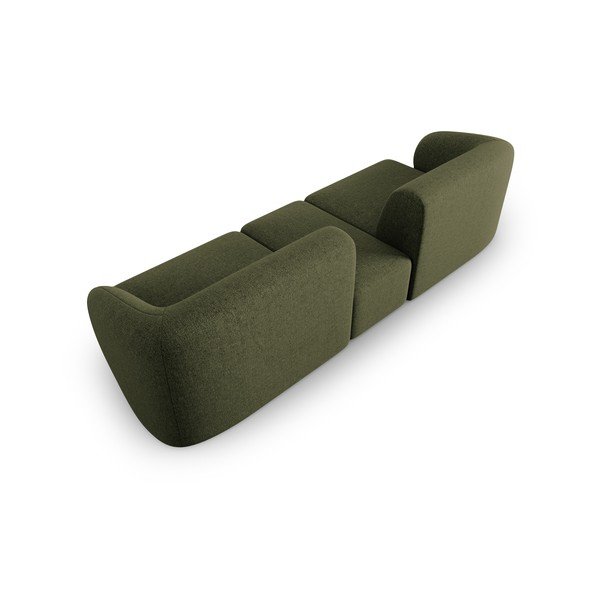 Sofa oranžinės spalvos 239 cm Shane – Micadoni Home-image-2