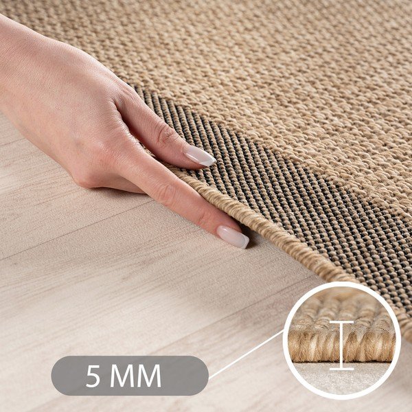 Rudos spalvos lauko kilimas 80x250 cm Timber 1402 – Ayyildiz Carpets-image-4