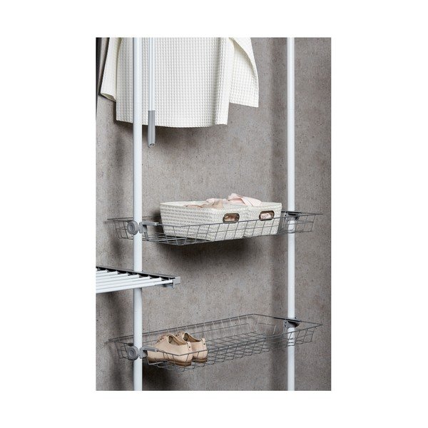 Baltas krepšys Wenko Chromo, 28 cm pločio-image-3