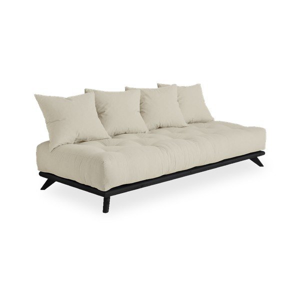 Sofa "Karup Design Senza" juoda/smėlio spalvos-image-1
