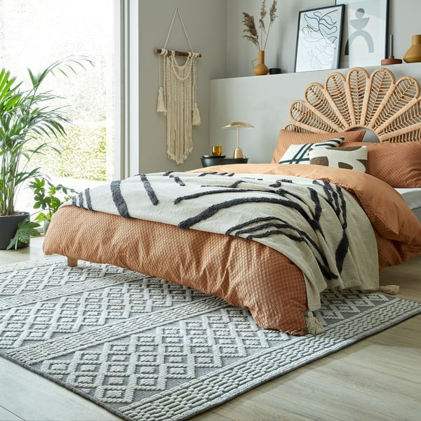 Pilkas plaunamas kilimas 218x160 cm Jhansi - Flair Rugs-image-2