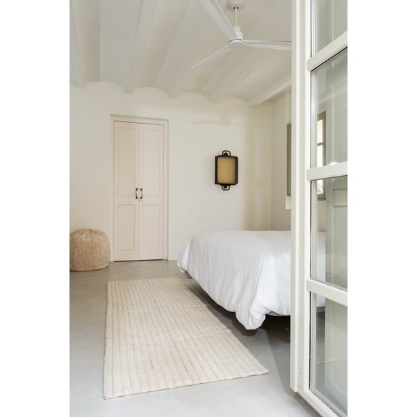 Skalbiamas/rankų darbo dramblio kaulo spalvos iš vilnos kilimas 200x300 cm Unexpected Wool – Lorena Canals-image-1