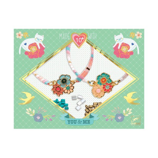 Kūrybinis rinkinys Tila and Flowers - Djeco-image-1