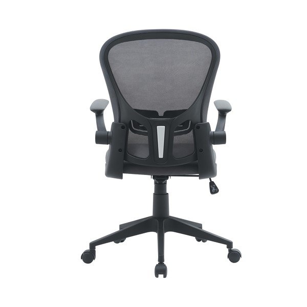 Pilkos spalvos iš audinio biuro kėdė Kempton – Yes Everyday-image-4