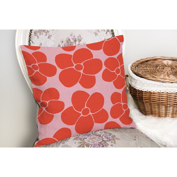 Dekoratyvinis pagalvės užvalkalas 43x43 cm Poppy Fields – Mila Home-image-1