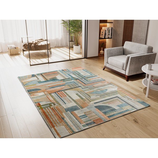 Kilimas iš viskozės 200x290 cm Bleik – Universal-image-1