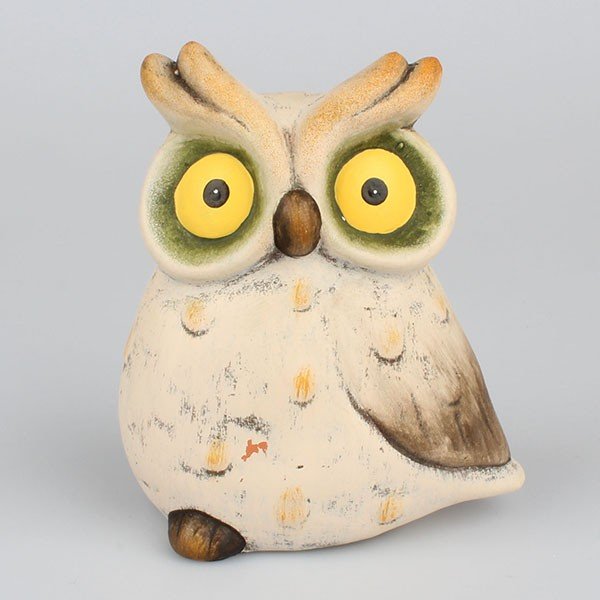Dekoratyvinė keraminė figūrėlė "Dakls Astonished Owl