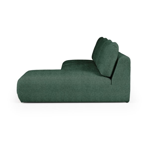 Žalios spalvos iš boucle kampinė sofa (su dešiniuoju kampu/su gultu) Mirel – Rodier-image-3