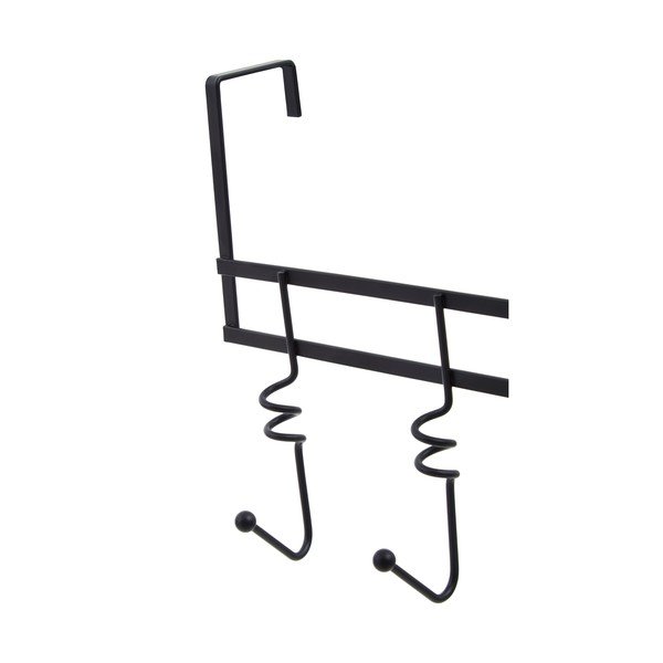 Iš metalo durų pakaba juodos spalvos 46 cm Jaxen – Premier Housewares-image-1