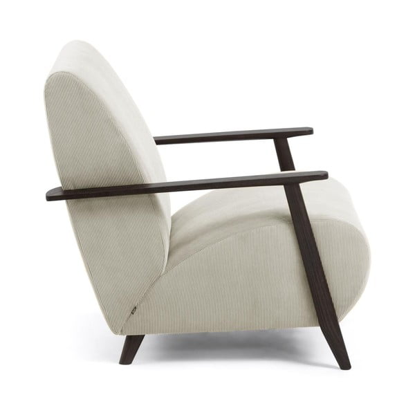 Smėlio spalvos fotelis Meghan - Kave Home-image-2