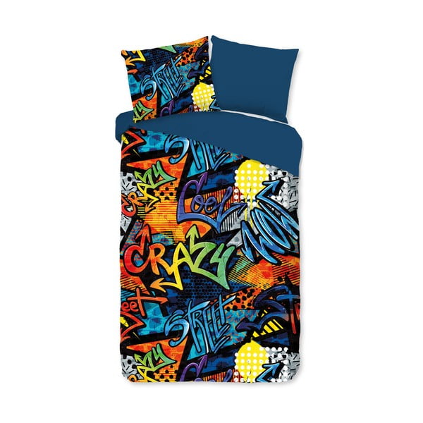 Iš mikropluošto viengulė/itin ilga vaikiška patalynė 140x220 cm Jeff – Good Morning