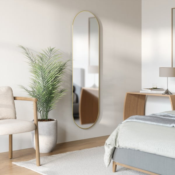 Sieninis/pastatomas veidrodis 46x157 cm Hubba – Umbra-image-1