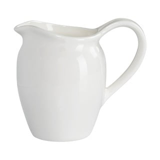 Baltas porcelianinis pieno ąsotis Maxwell & Williams Basic, 330 ml