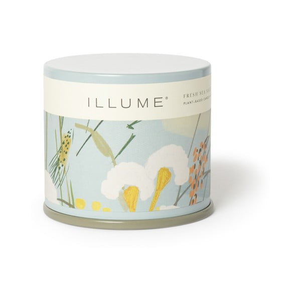 Aromatinė žvakė degimo laikas 50 h Fresh Sea Salt – ILLUME x Bloomingville