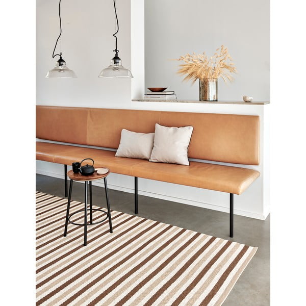 Smėlio spalvos lauko kilimas 70x240 cm Teo Brown – Pappelina-image-1