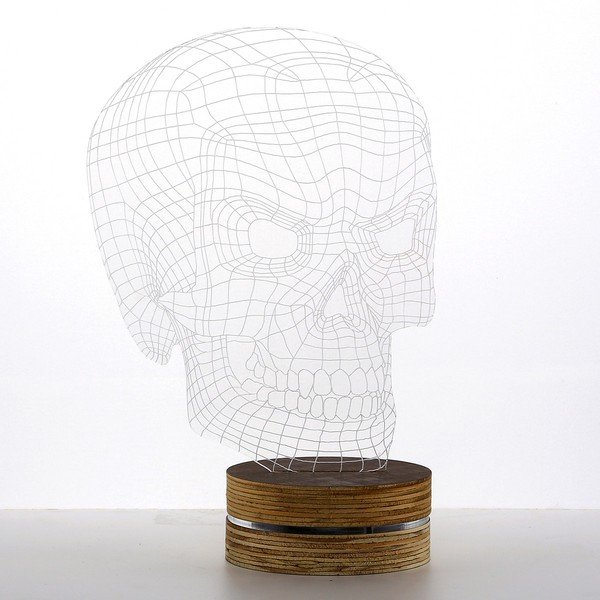 3D stalinis šviestuvas Bad Skull-image-2
