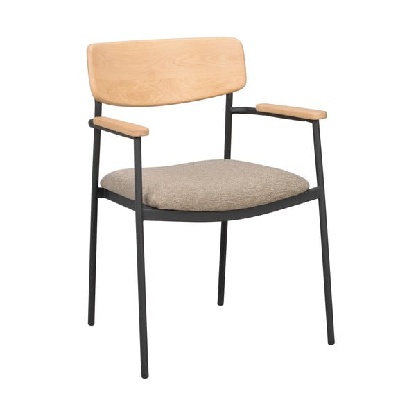 Valgomojo kėdės smėlio spalvos/natūralios spalvos 2 vnt. Maymont – Rowico