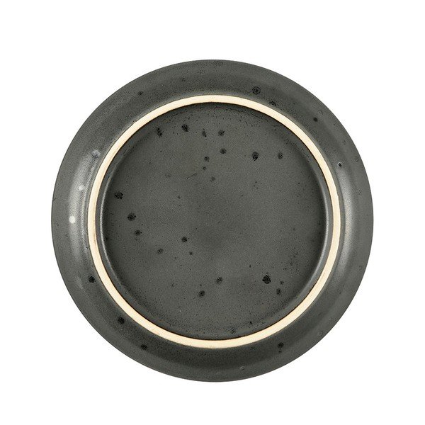Juodos spalvos/gintarinės spalvos desertinė iš akmens masės lėkštė ø 17 cm Gastro Black/Amber – Bitz-image-4