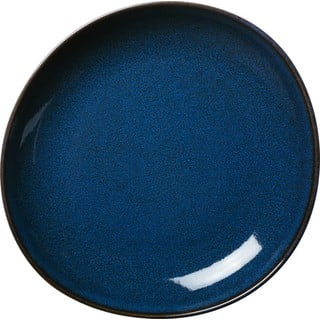 Tamsiai mėlynas molinis dubuo Villeroy & Boch Like Lave, 27 x 28 cm