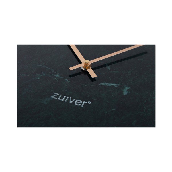 Žalias marmurinis sieninis laikrodis Zuiver Marble Time-image-4
