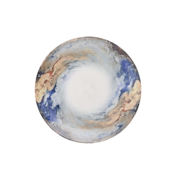 24 dalių abstrakčių porcelianinių indų rinkinys Güral Porselen-image-4