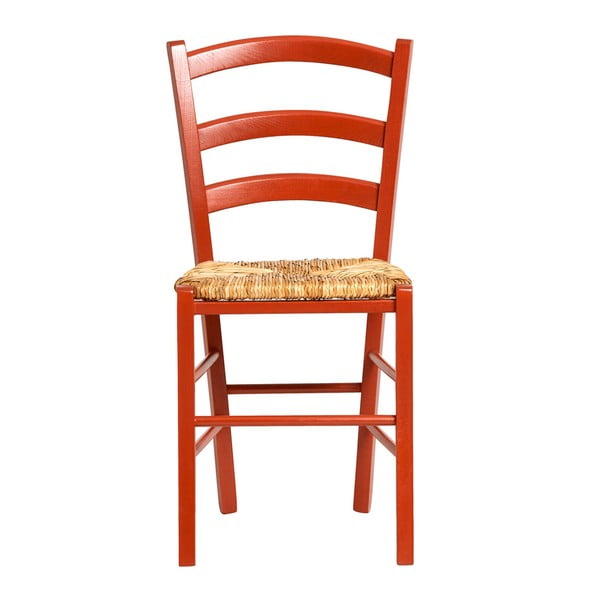 2 raudonų valgomojo kėdžių rinkinys "Marckeric Paloma