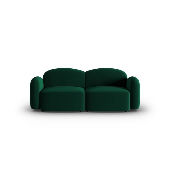 Sofa žalios spalvos iš velveto 194 cm Blair – Micadoni Home