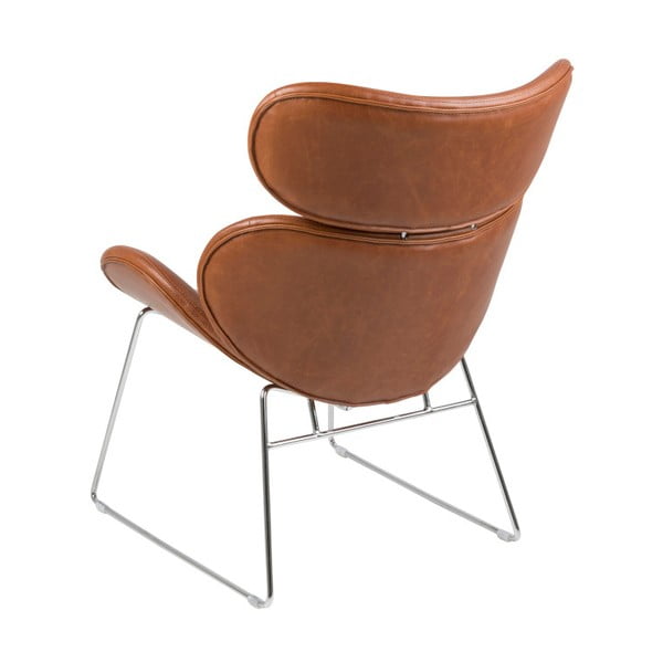 Rudos odos imitacijos krėslas Actona Cazar-image-1