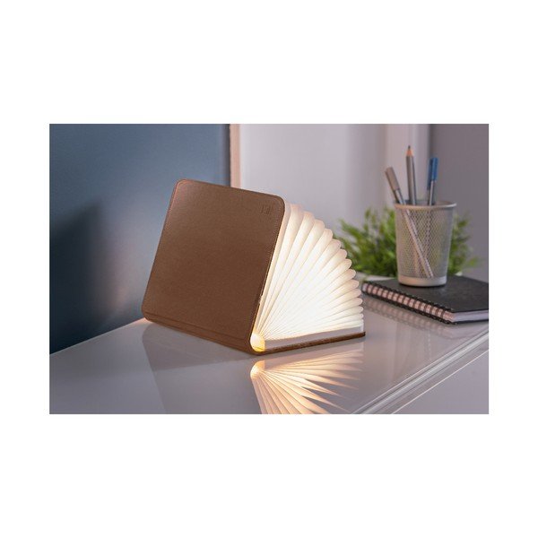 Stalinis šviestuvas LED (aukštis 2,5 cm) su tekstiliniu gaubtu Booklight – Gingko-image-4