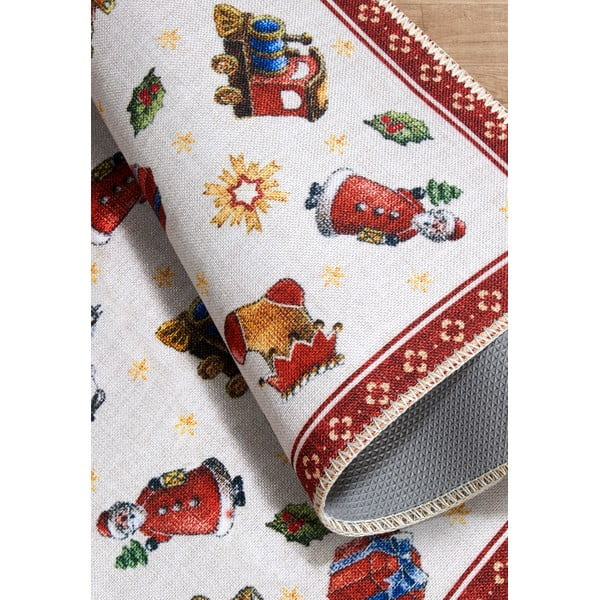 Kilimas raudonos spalvos su Kalėdų motyvu 50x80 cm Red Christmas – Villeroy&Boch-image-4