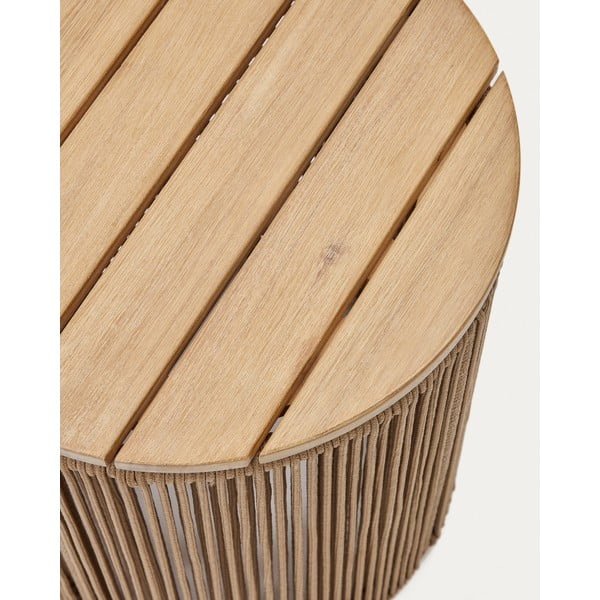Apvalios formos sodo šoninis staliukas ø 40 cm Mesa – Kave Home-image-4