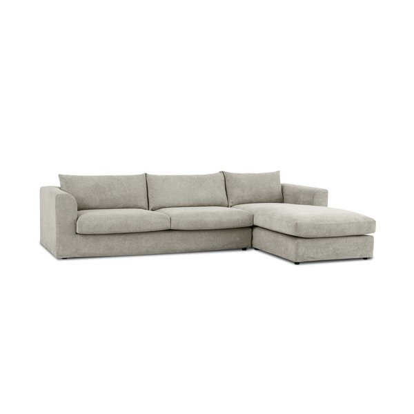 Kampinė sofa šviesiai pilkos spalvos (su dešiniuoju kampu) Asgard – Scandic-image-2