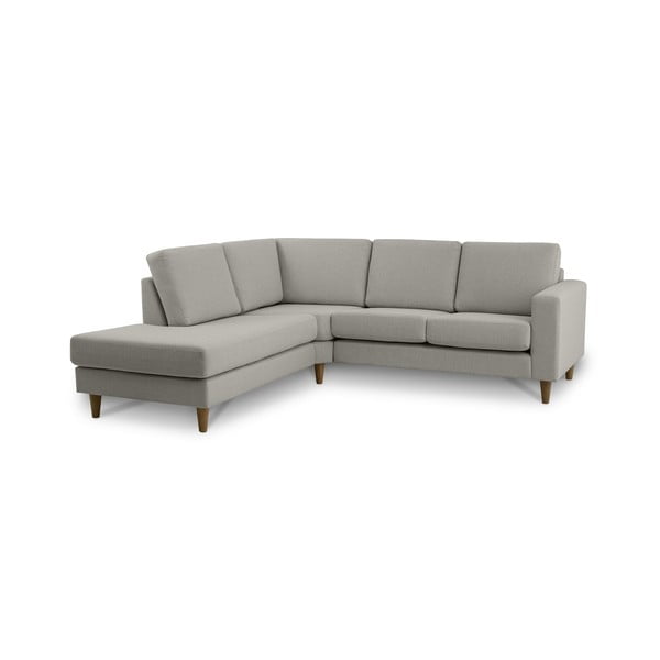 Kampinė sofa smėlio spalvos (su kairiuoju kampu) Focus – Scandic-image-2