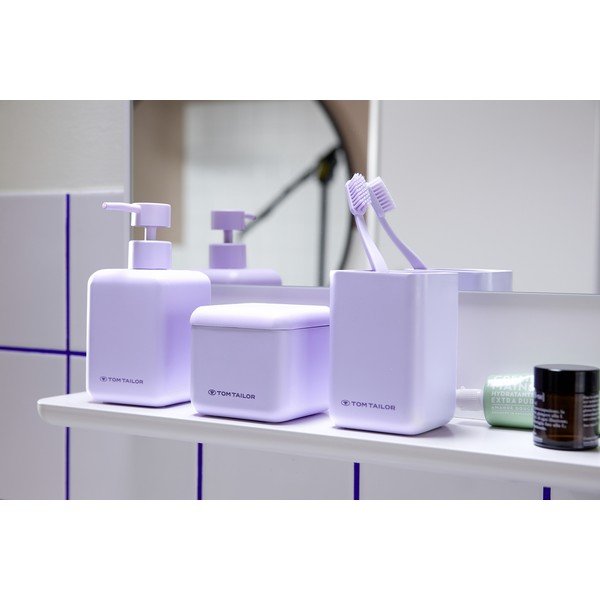 Violetinės spalvos iš polirezino dantų šepetėlio indas Tom Tailor T-Rounded – Wenko-image-1