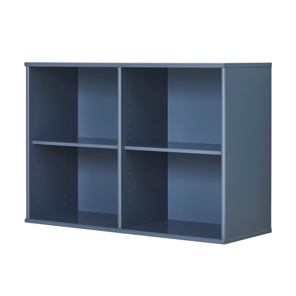 Pakabinama knygų spinta  mėlynos spalvos 89x61 cm Mistral – Hammel Furniture-image-2