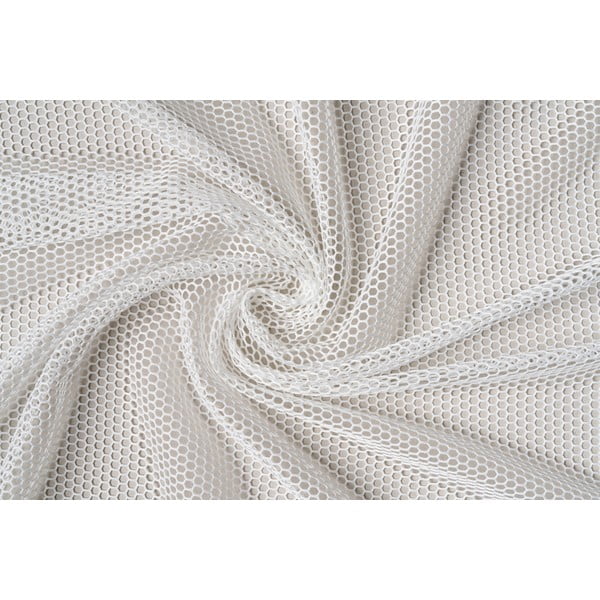 Permatoma užuolaida baltos spalvos 140x245 cm Miko – Mendola Fabrics