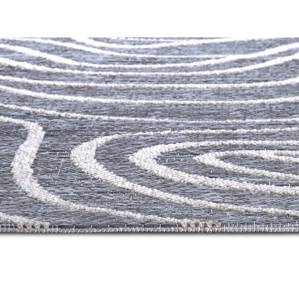 Lauko kilimas pilkos spalvos 155x230 cm – Elle Decoration-image-3