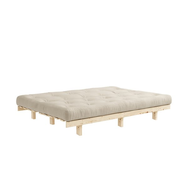 Sofa smėlio spalvos 200 cm Lean – Karup Design-image-4