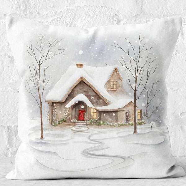 Dekoratyvinis pagalvės užvalkalas su Kalėdų motyvu 43x43 cm – Mila Home-image-4