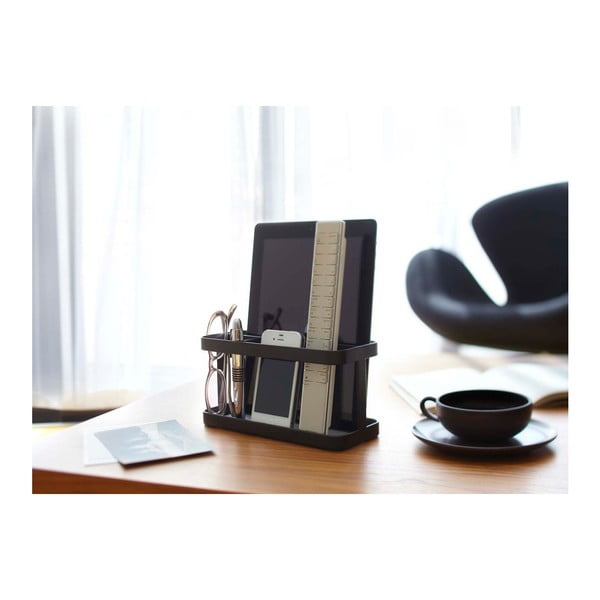 Juodas daugiafunkcinis priemonių stovas YAMAZAKI-image-2