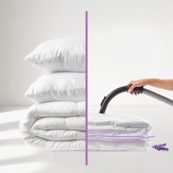 Vakuuminis drabužių krepšys Lavender – Homéa-image-1