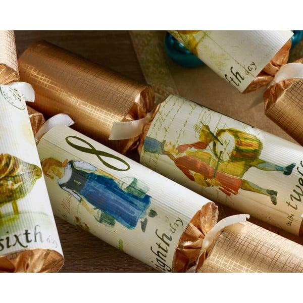 Kalėdiniai krekeriai - 12 vienetų rinkinys 12 Days of Christmas - Robin Reed-image-2