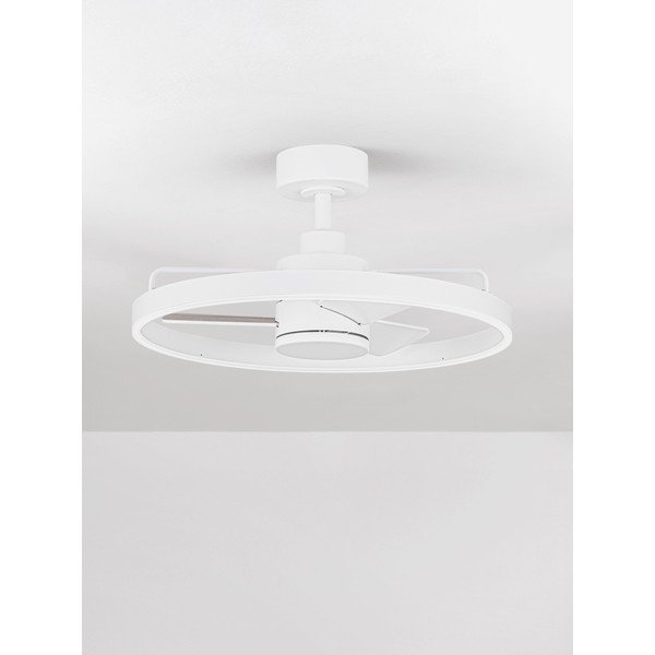 Baltos spalvos iš metalo lubinis šviestuvas LED su pritemdymo funkcija Lunair – Nova Luce-image-4