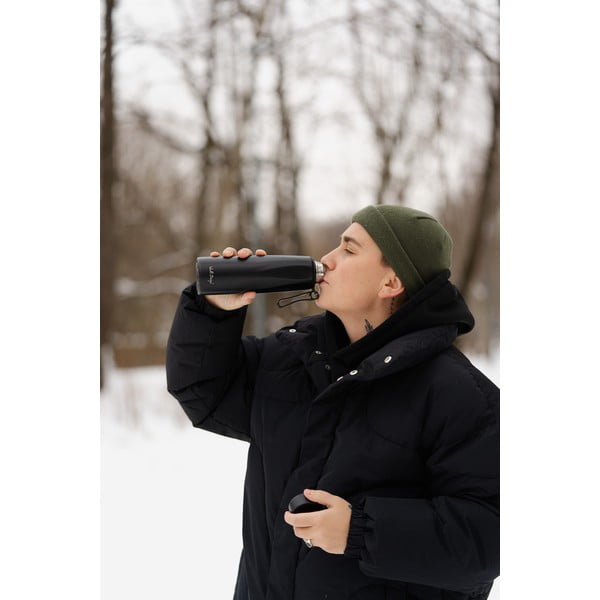 Termosas juodos spalvos 500 ml Fuori – Vialli Design-image-4