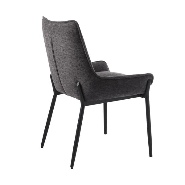 Valgomojo kėdė tamsiai pilkos spalvos Calgary – Unique Furniture-image-4