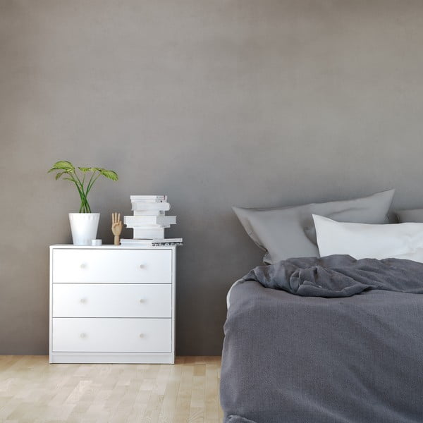 Balta komoda Tvilum May, 72 x 68 cm-image-1