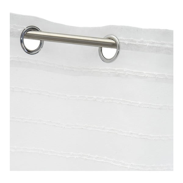 Baltos spalvos permatoma užuolaida 140x260 cm Path – Casa Selección-image-4
