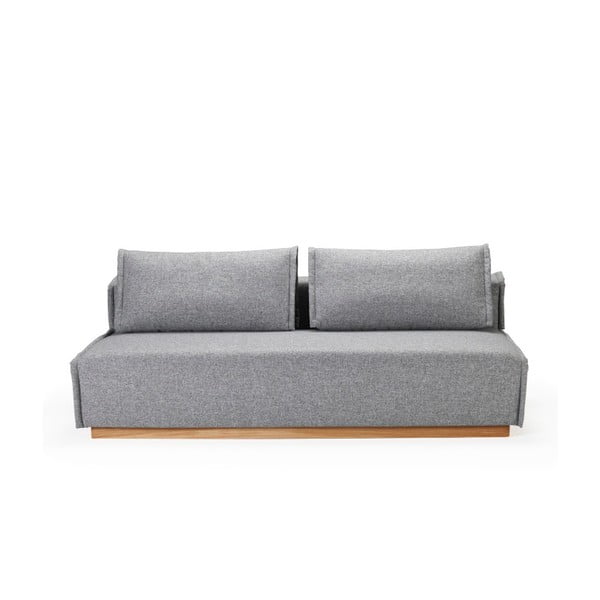 Pilka sofa-lova su saugykla Inovacija Alrik