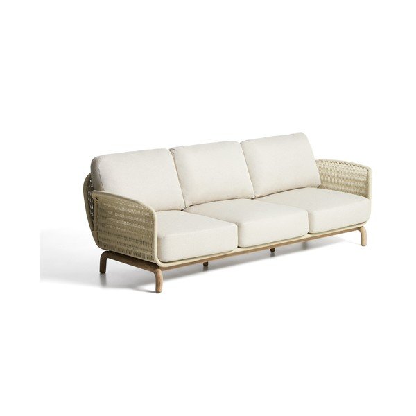 Smėlio spalvos iš audinio sodo sofa Alipa – Kave Home