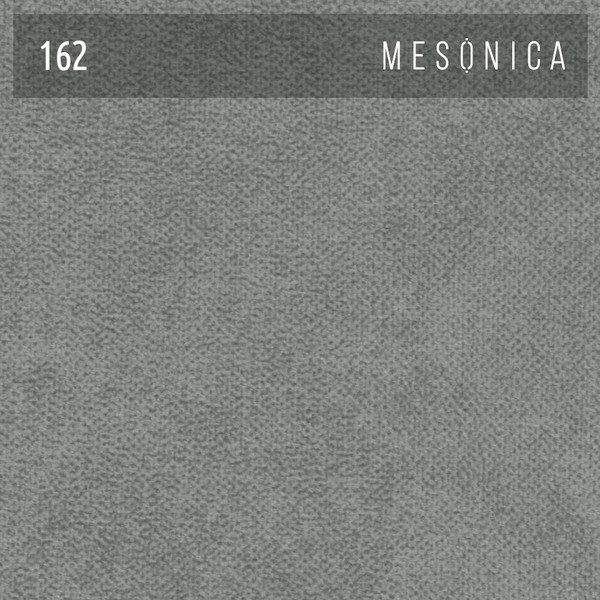 Pilkos spalvos dvigulė lova audiniu dengta su lovos grotelėmis 160x200 cm Alano – MESONICA-image-4